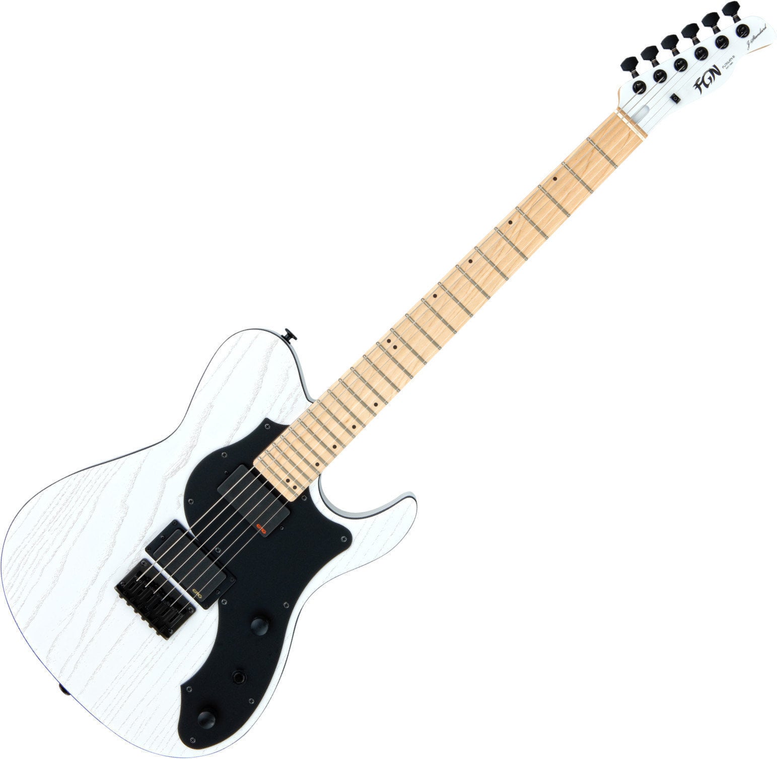 Guitare électrique FGN J-Standard Iliad DE664 Open Pore White