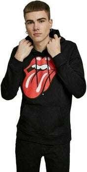 Hoodie The Rolling Stones Tongue Black 2XL Hoodie - 1