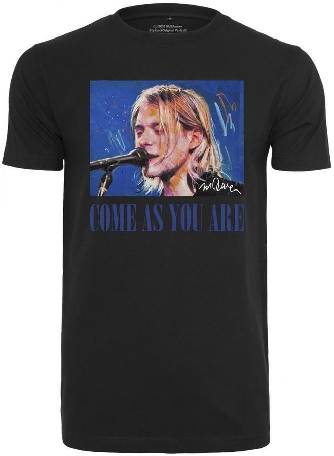T-Shirt Kurt Cobain Logo Black M T-Shirt
