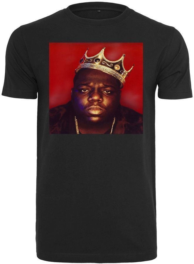 Tričko Notorious B.I.G. Tričko Crown Muži Black M