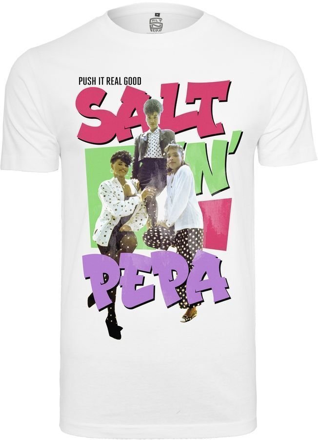 T-shirt Salt N Pepa Logo White XS T-shirt