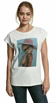 T-shirt Lady Gaga Hat Tee White M - 1