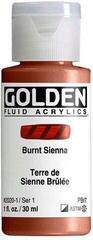 Peinture acrylique Golden Artist Colors Fluid Peinture acrylique Burnt Sienna 30 ml 1 pc