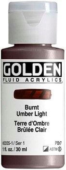 Peinture acrylique Golden Artist Colors Fluid Peinture acrylique Burnt Umber Light 30 ml 1 pc - 1