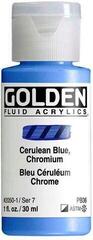Akrylfärg Golden Artist Colors Fluid Akrylfärg Cerulean Blue, Chromium 30 ml 1 st