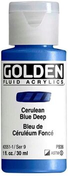 Akrylfärg Golden Artist Colors Fluid Akrylfärg Cerulean Blue Deep 30 ml 1 st - 1