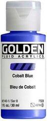 Acrylic Paint Golden Artist Colors Fluid Acrylic Paint Cobalt Blue 30 ml 1 pc