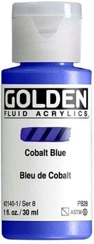 Acrylic Paint Golden Artist Colors Fluid Acrylic Paint Cobalt Blue 30 ml 1 pc - 1