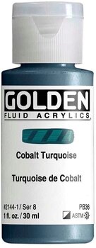 Akrylfärg Golden Artist Colors Fluid Akrylfärg Cobalt Turquoise 30 ml 1 st - 1