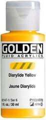 Acrylic Paint Golden Artist Colors Fluid Acrylic Paint Diarylide Yellow 30 ml 1 pc