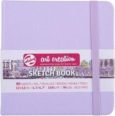 Skicář Talens Art Creation 9314134M Skicář 80 160 12 x 12 cm 140 g Pastel Violet