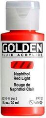 Acrylic Paint Golden Artist Colors Fluid Acrylic Paint Naphthol Red Light 30 ml 1 pc