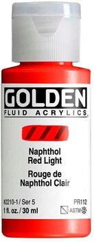 Acrylic Paint Golden Artist Colors Fluid Acrylic Paint Naphthol Red Light 30 ml 1 pc - 1