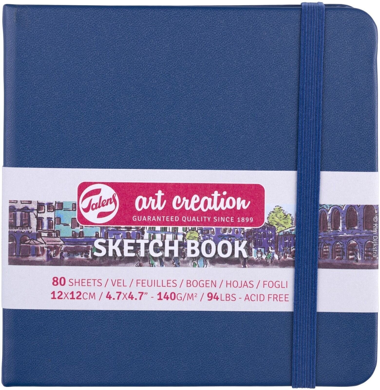 Skicář Talens Art Creation 9314234M Skicář 80 160 12 x 12 cm 140 g Navy Blue