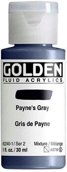 Peinture acrylique Golden Artist Colors Fluid Peinture acrylique Payne's Gray 30 ml 1 pc - 1