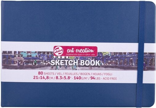 Skicář Talens Art Creation 9314235M Skicář 80 160 14,8 x 21 cm 140 g Navy Blue - 1