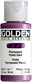 Akrilna boja Golden Artist Colors Fluid Akrilna boja Permanent Violet Dark 30 ml 1 kom - 1