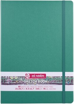 Skicář Talens Art Creation 9314333M Skicář 80 160 21 x 29,7 cm 140 g Forest Green - 1