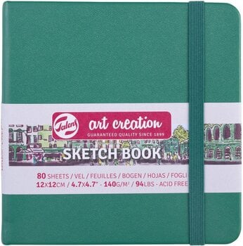 Skicář Talens Art Creation 9314334M Skicář 80 160 12 x 12 cm 140 g Forest Green - 1