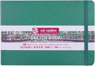 Skicář Talens Art Creation 9314335M Skicář 80 160 14,8 x 21 cm 140 g Forest Green