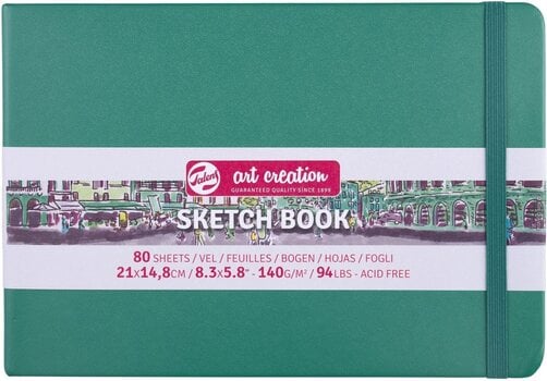 Skicář Talens Art Creation 9314335M Skicář 80 160 14,8 x 21 cm 140 g Forest Green - 1