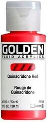 Acrylic Paint Golden Artist Colors Fluid Acrylic Paint Quinacridone Red 30 ml 1 pc