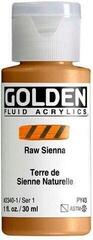 Peinture acrylique Golden Artist Colors Fluid Peinture acrylique Raw Sienna 30 ml 1 pc