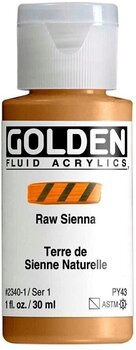 Peinture acrylique Golden Artist Colors Fluid Peinture acrylique Raw Sienna 30 ml 1 pc - 1