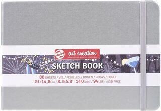 Skicář Talens Art Creation 9314045M Skicář 80 160 14,8 x 21 cm 140 g Shiny Silver