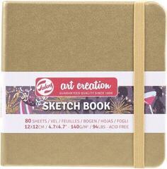 Skicář Talens Art Creation 9314144M Skicář 80 160 12 x 12 cm 140 g White Gold