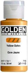 Peinture acrylique Golden Artist Colors Fluid Peinture acrylique Yellow Ochre 30 ml 1 pc