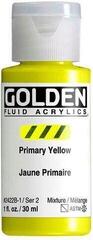 Peinture acrylique Golden Artist Colors Fluid Peinture acrylique Primary Yellow 30 ml 1 pc
