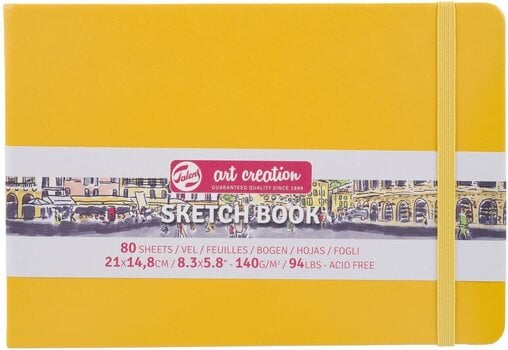 Skicář Talens Art Creation 9314115M Skicář 80 160 14,8 x 21 cm 140 g Golden Yellow - 1