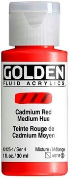 Akrylfärg Golden Artist Colors Fluid Akrylfärg Cadmium Red Medium Hue 30 ml 1 st - 1