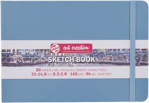 Skicář Talens Art Creation 9314215M Skicář 80 160 14,8 x 21 cm 140 g Lake Blue - 1