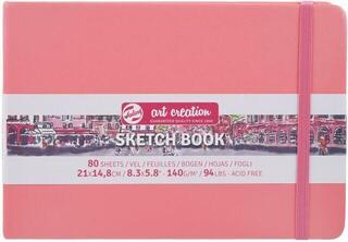 Skicář Talens Art Creation 9314315M Skicář 80 160 14,8 x 21 cm 140 g Coral Red