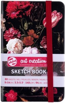 Carnete de Schițe Talens Art Creation 9314251M Caiet de schițe 80 160 9 x 14 cm 140 g Flowers - 1