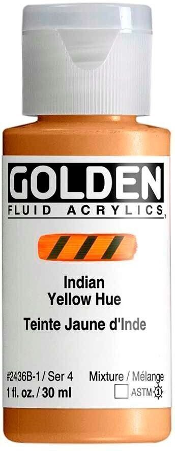 Akrylfärg Golden Artist Colors Fluid Akrylfärg India Yellow Hue 30 ml 1 st