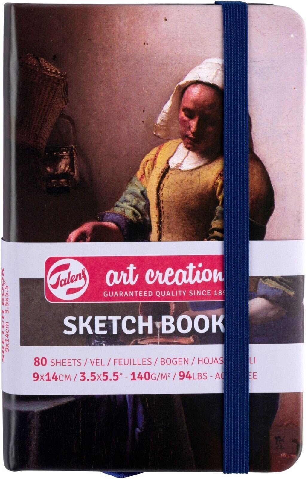 Skicář Talens Art Creation 9314351M Skicář 80 160 9 x 14 cm 140 g The Milkmaid