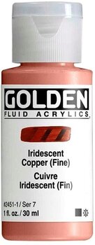 Acrylic Paint Golden Artist Colors Fluid Acrylic Paint Iridescent Copper (Fin) 30 ml 1 pc - 1