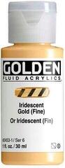 Akrylfärg Golden Artist Colors Fluid Akrylfärg Iridescent Gold (Fine) 30 ml 1 st