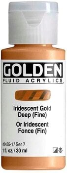 Acrylic Paint Golden Artist Colors Fluid Acrylic Paint Iridescent Gold Deep (Fin) 30 ml 1 pc - 1