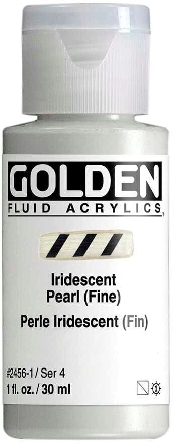 Acrylic Paint Golden Artist Colors Fluid Acrylic Paint Iridescent Pearl (Fin) 30 ml 1 pc