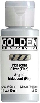 Acrylfarbe Golden Artist Colors Fluid Acrylfarbe Iridescent Silver (Fin) 30 ml 1 stk - 1