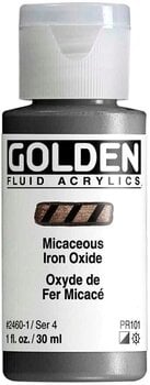 Acrylic Paint Golden Artist Colors Fluid Acrylic Paint Micaceous Iron Oxide 30 ml 1 pc - 1