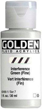 Acrylic Paint Golden Artist Colors Fluid Acrylic Paint Interference Green (Fin) 30 ml 1 pc - 1
