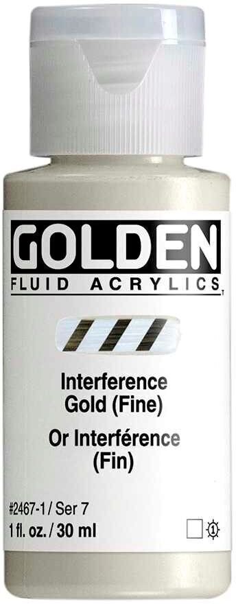 Acrylfarbe Golden Artist Colors Fluid Acrylfarbe Interference Gold (Fin) 30 ml 1 stk