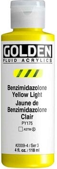 Akrylová barva Golden Artist Colors Fluid Akrylová barva Benzimidazolone Yellow Light 118 ml 1 ks - 1