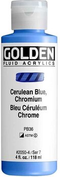 Akrylfärg Golden Artist Colors Fluid Akrylfärg Cerulean Blue, Chromium 118 ml 1 st - 1