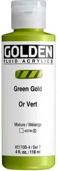 Akrylfärg Golden Artist Colors Fluid Akrylfärg Green Gold 118 ml 1 st - 1